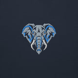 Coventry City Inspired Geometric Elephant Football Hoodie