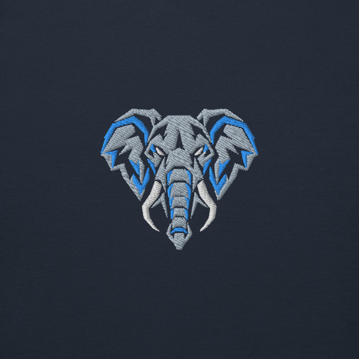Coventry City Inspired Geometric Elephant Football Hoodie