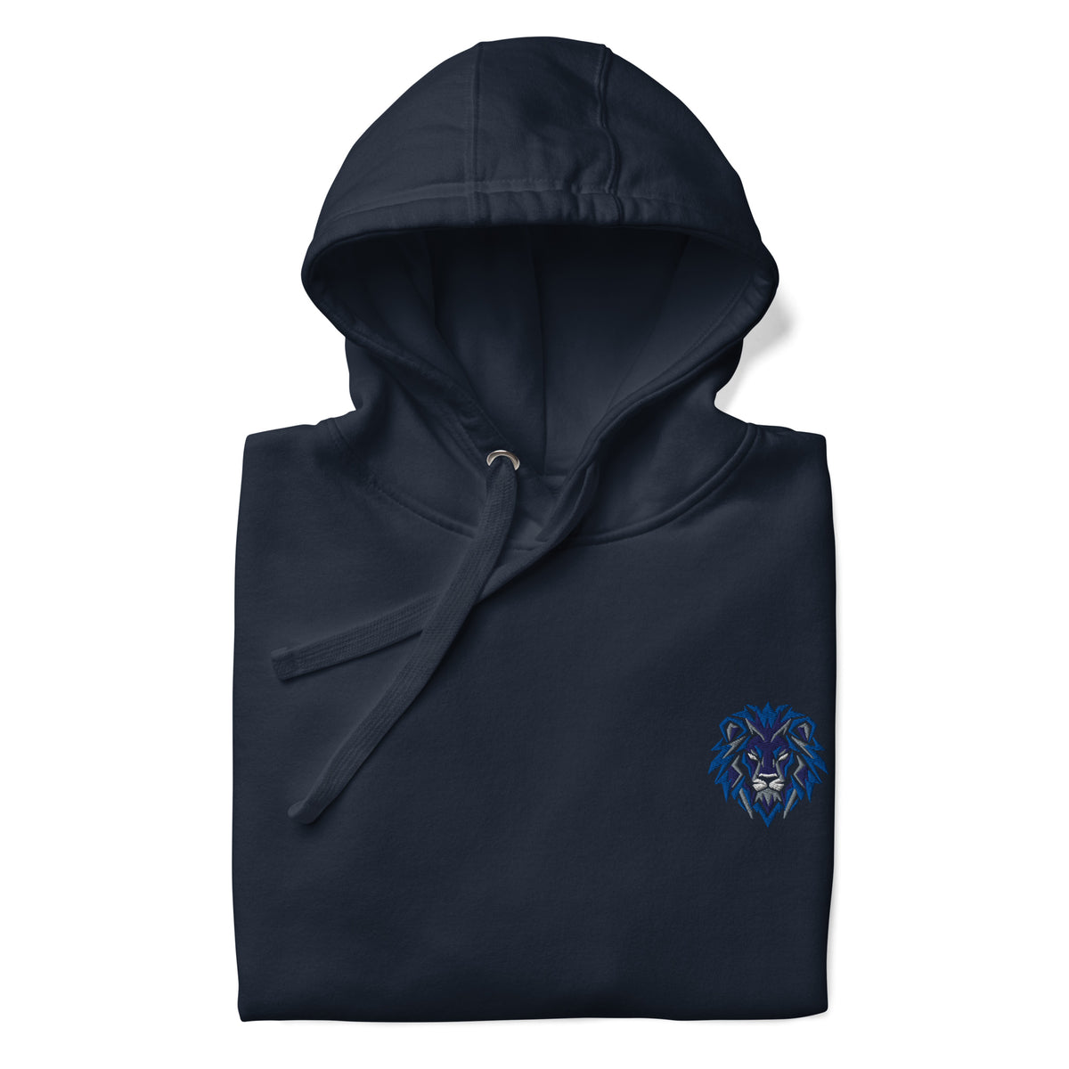 Chelsea Inspired Geometric Lion Football Hoodie