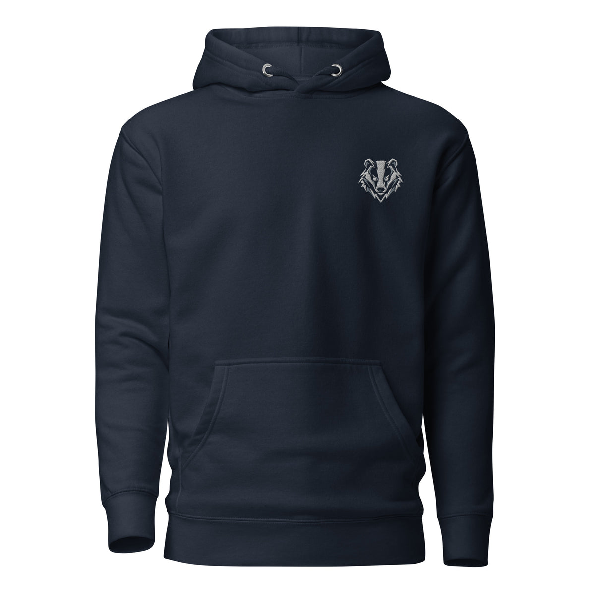 Fulham Inspired Geometric Badger Football Hoodie
