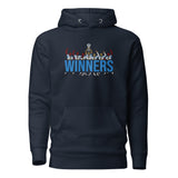 Aston Villa Inspired European Cup Champions Hoodie, navy blazer front view