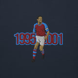 The Class of the 90s — Gareth Southgate Aston Villa Hoodie, navy blazer front view