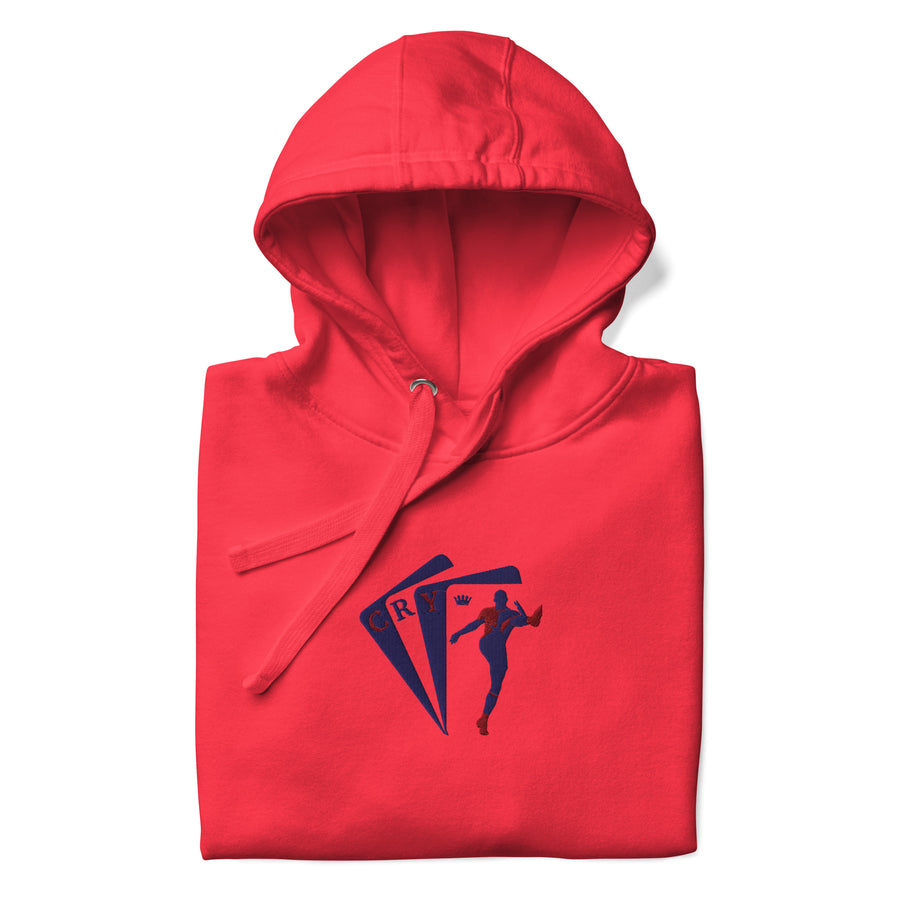 Jean-Philippe Mateta Inspired Crystal Palace King Embroidered Football Hoodie