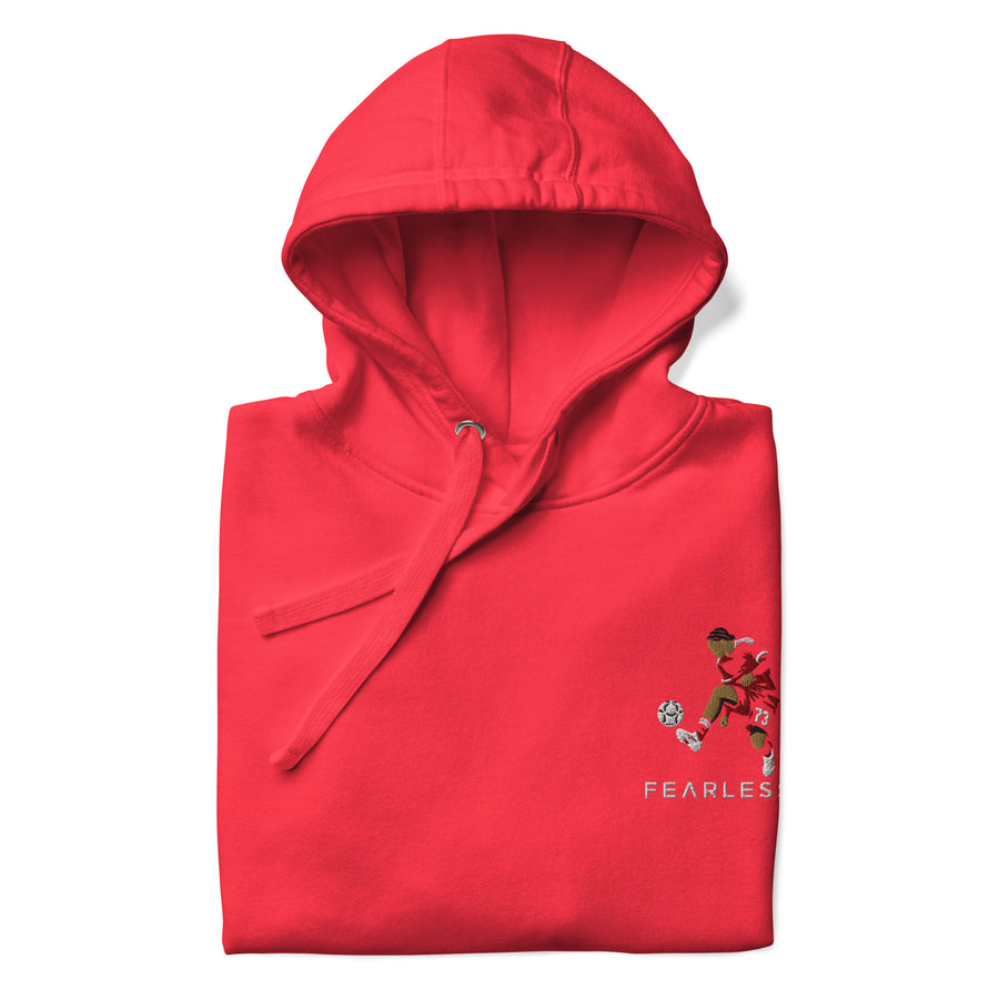 Rio Ngumoha Inspired Liverpool Elite Embroidered Football Hoodie