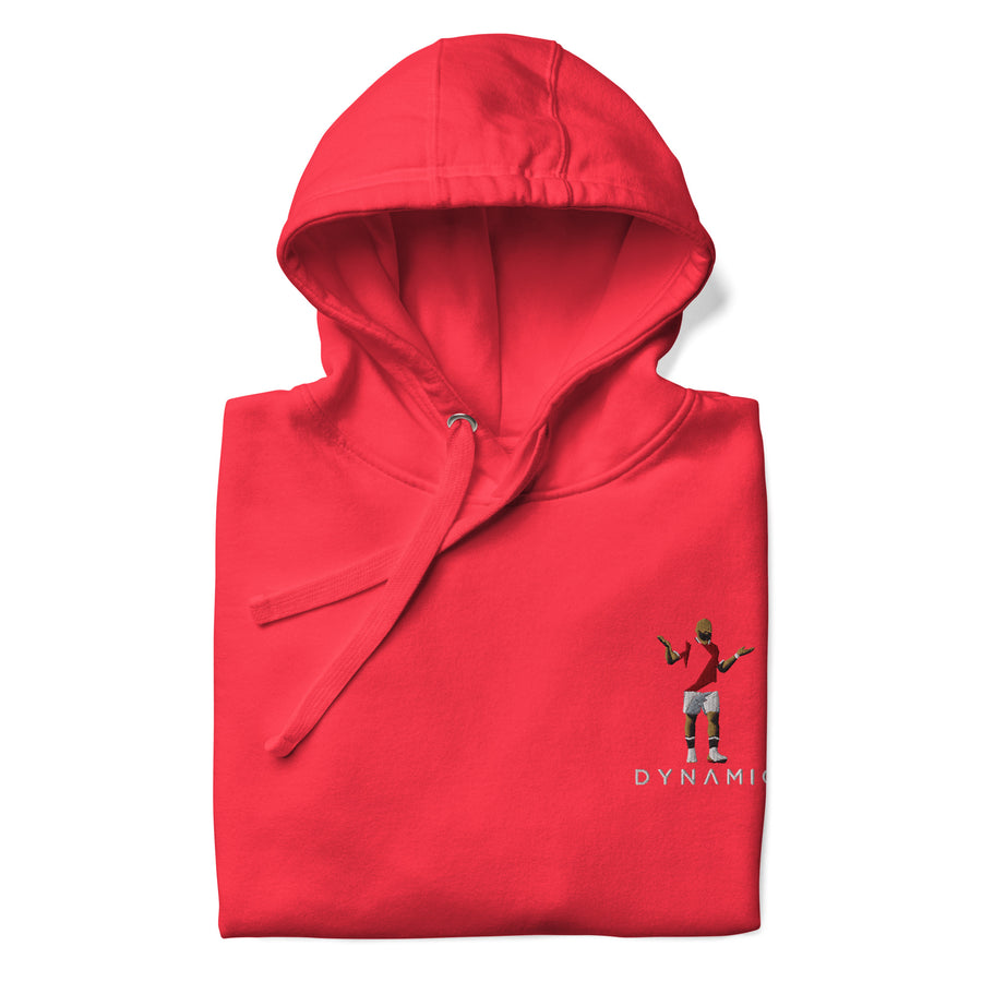 Bryan Mbeumo Inspired Manchester United Elite Embroidered Football Hoodie