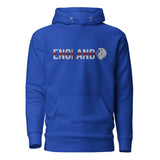 England World Cup Lion Embroidered Football Hoodie in team royal, alternate front view