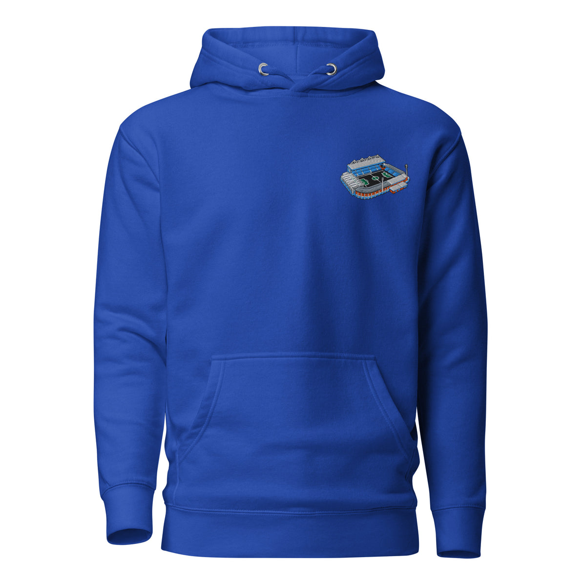 Elland Road Inspired Leeds United Embroidered Football Hoodie