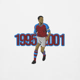 The Class of the 90s — Gareth Southgate Aston Villa Hoodie, white front view
