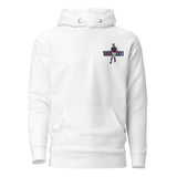 The Class of the 90s — Gareth Southgate Aston Villa Hoodie, white front view
