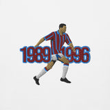 The Class of the 90s — Paul McGrath Aston Villa Hoodie, white front view