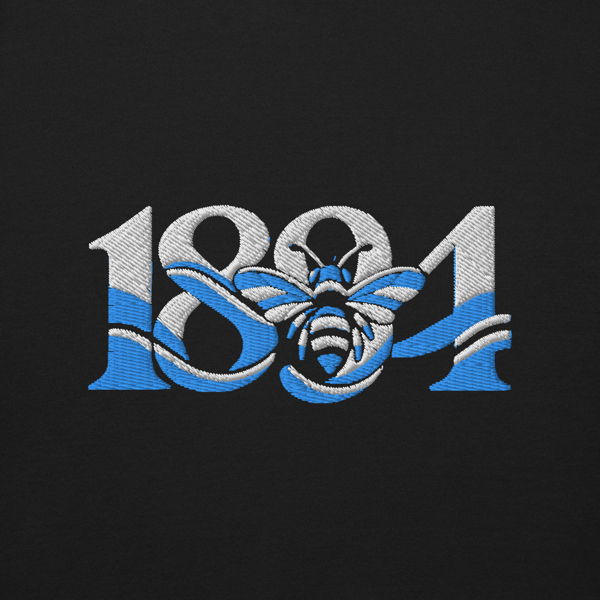 Manchester 1894 Worker Bee embroidered football sweatshirt in Black