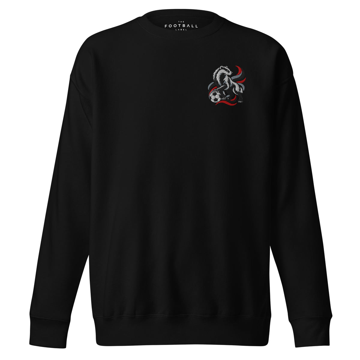 Cottagers Badger Inspired Embroidered Football Sweatshirt