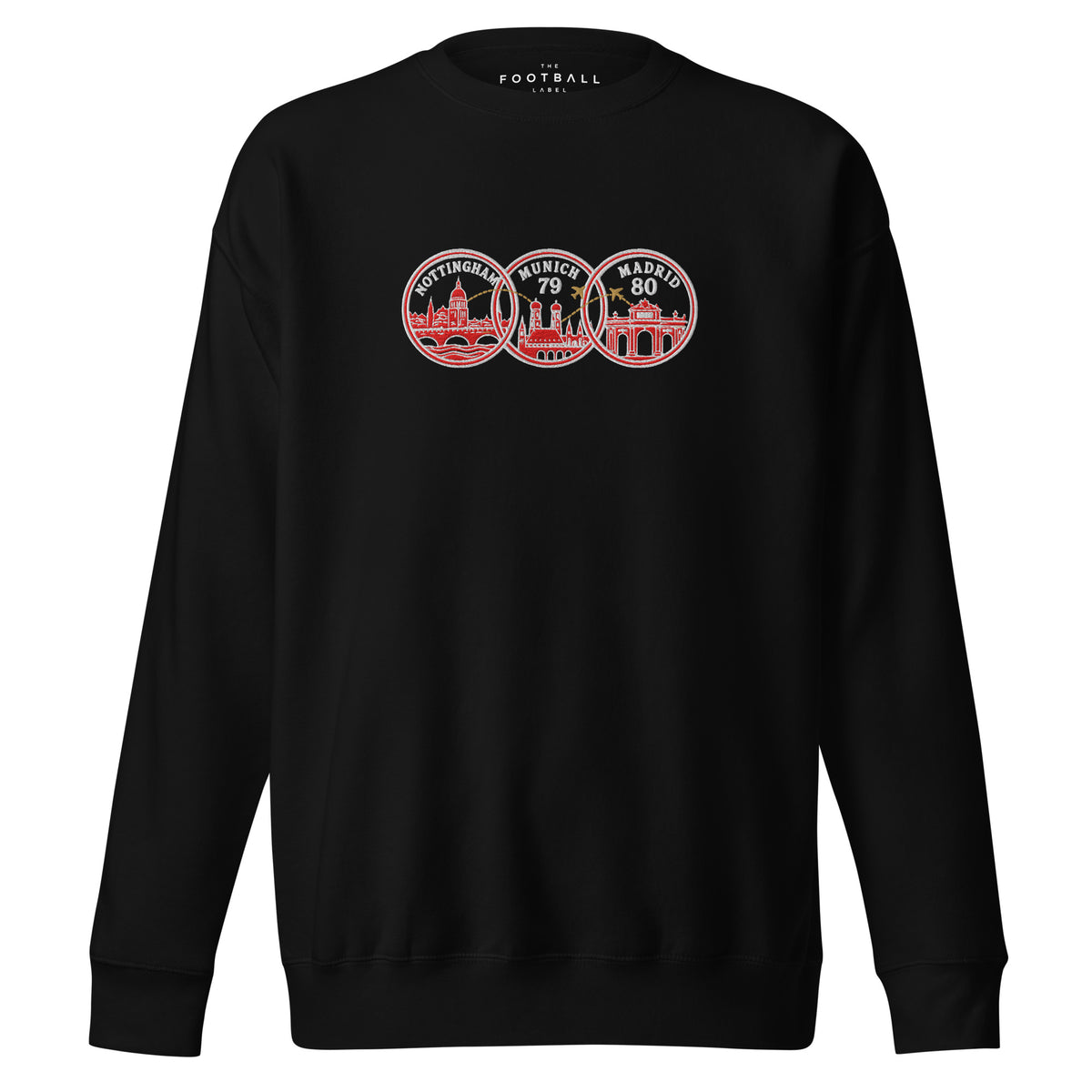 Nottingham Road to European Glory 1979–1980 Inspired Football Sweatshirt