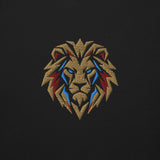 Aston Villa Inspired Geometric Lion Football Sweatshirt
