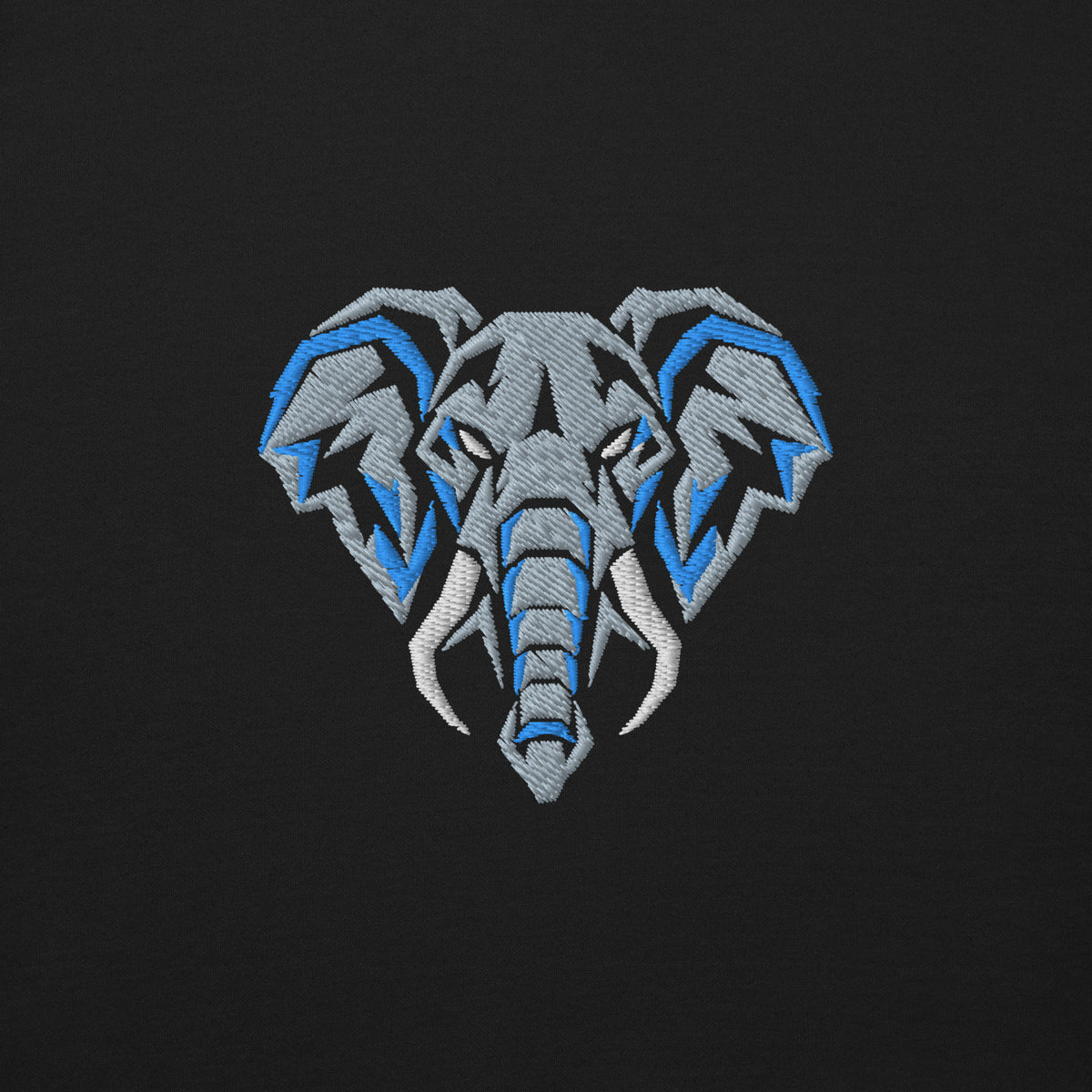Coventry City Inspired Geometric Elephant Football Sweatshirt