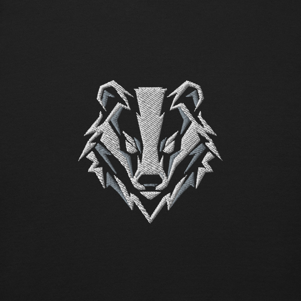 Fulham Inspired Geometric Badger Football Sweatshirt