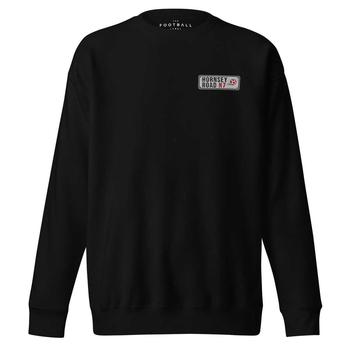 Arsenal Street Sign Embroidered Football Sweatshirt