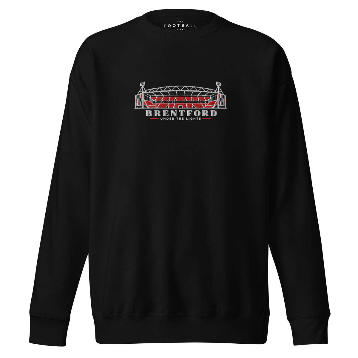 Brentford Inspired Under The Lights Embroidered Football Sweatshirt
