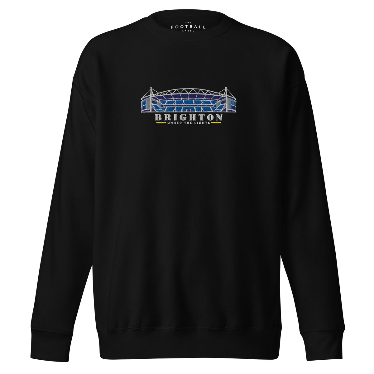 Brighton Inspired Under The Lights Embroidered Football Sweatshirt