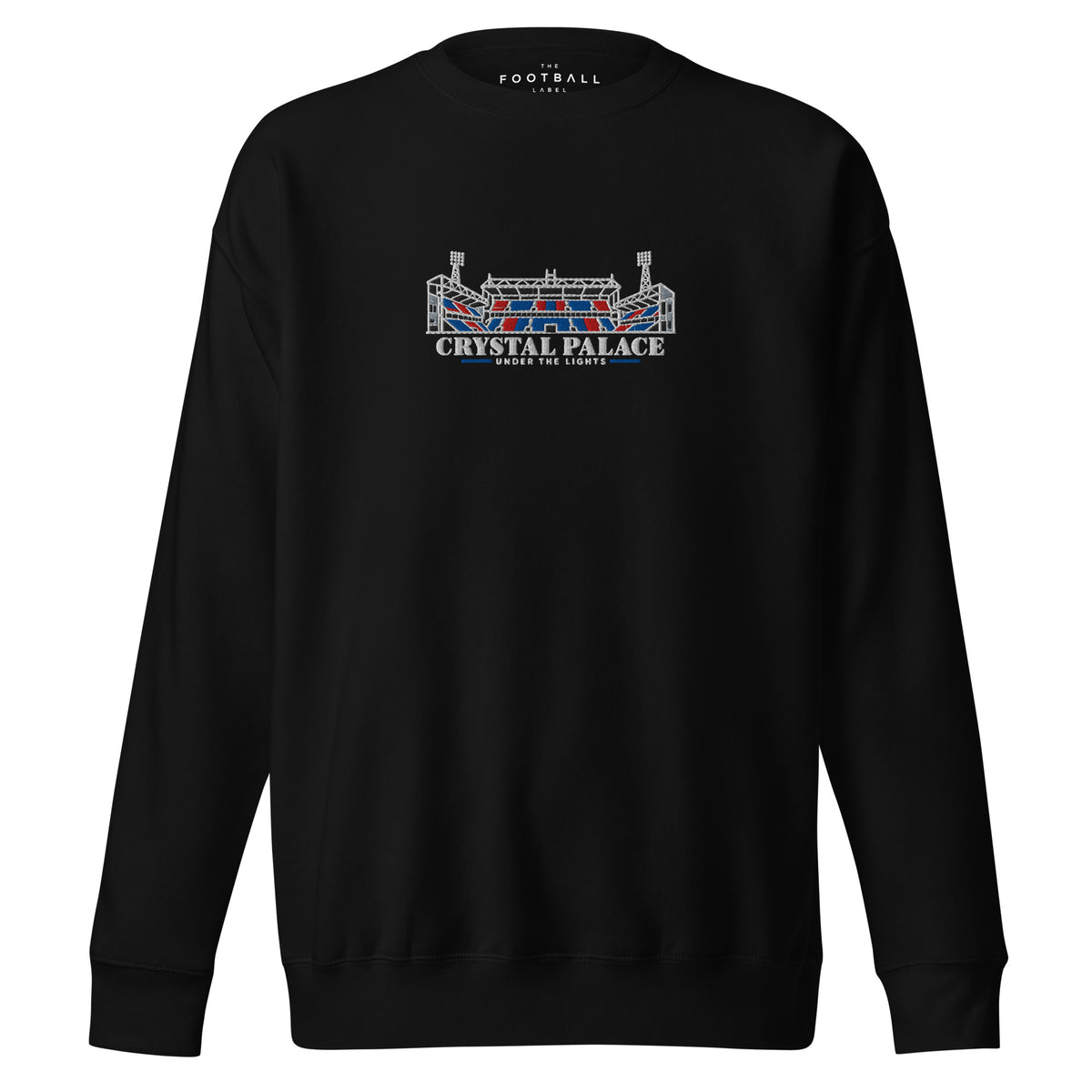 Crystal Palace Inspired Under The Lights Embroidered Football Sweatshirt