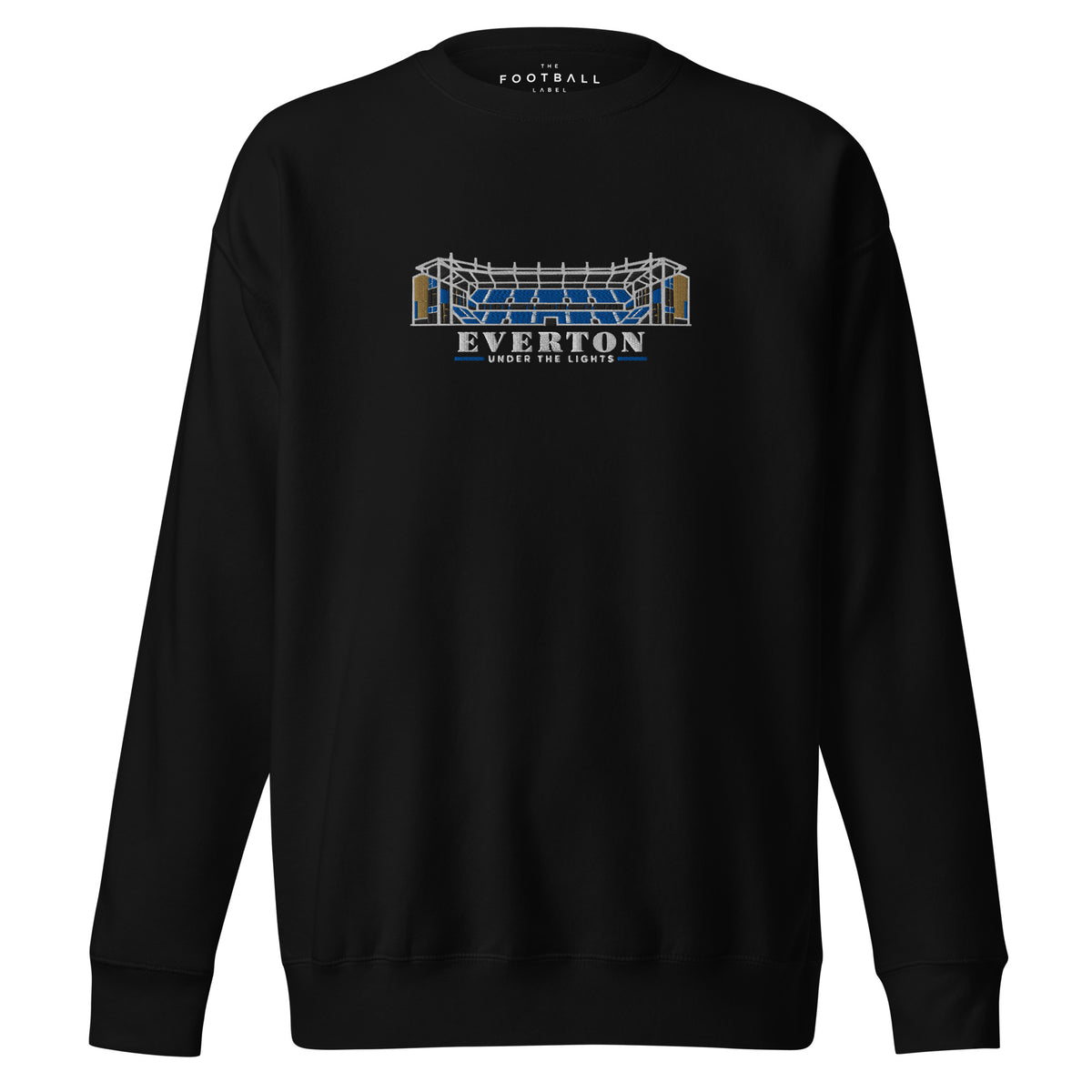Everton Inspired Under The Lights Embroidered Football Sweatshirt