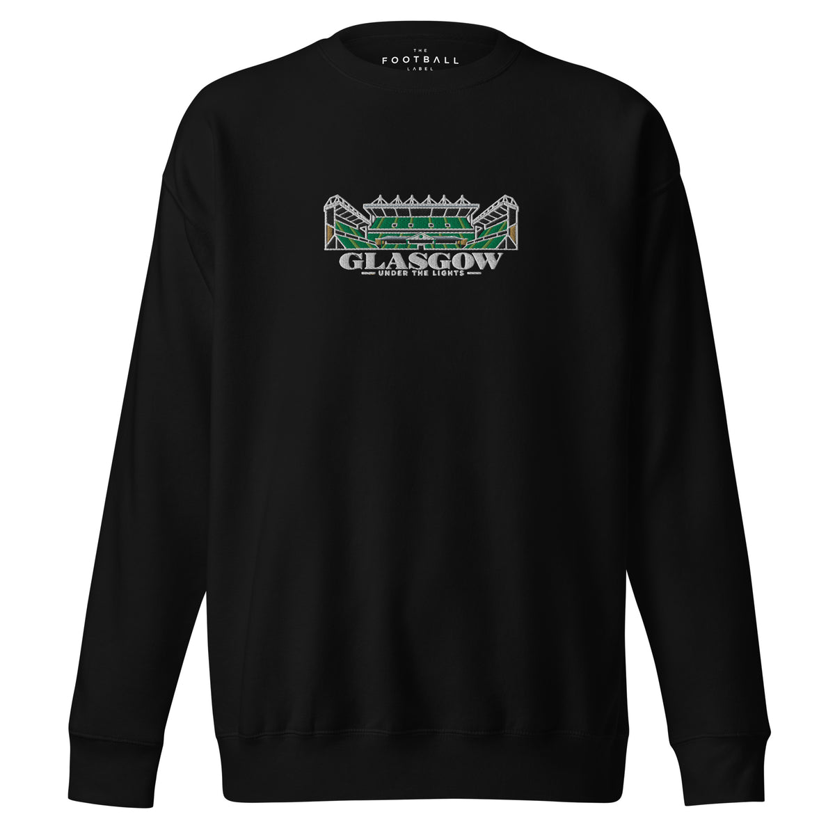 Celtic Inspired Under The Lights Embroidered Football Sweatshirt