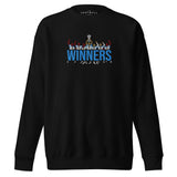 Aston Villa Inspired European Cup Champions Sweatshirt, black front view