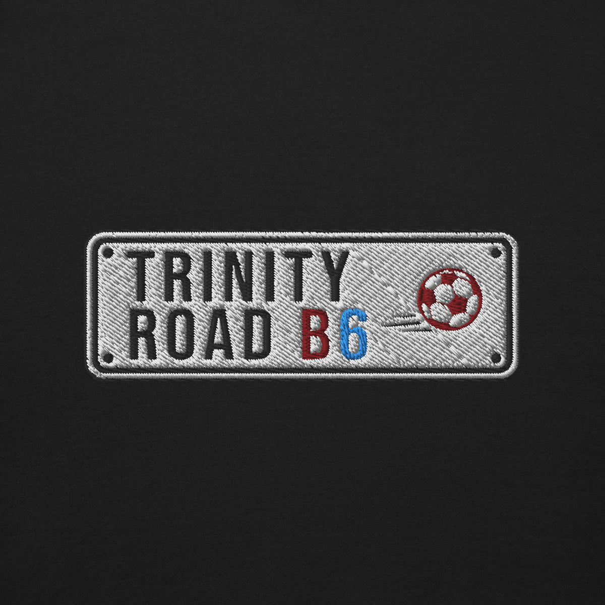 Aston Villa Street Sign Sweatshirt, black front view