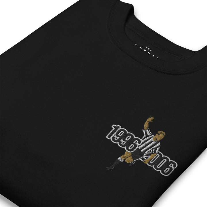 The Class of the 00s — Alan Shearer Inspired Embroidered Football Sweatshirt