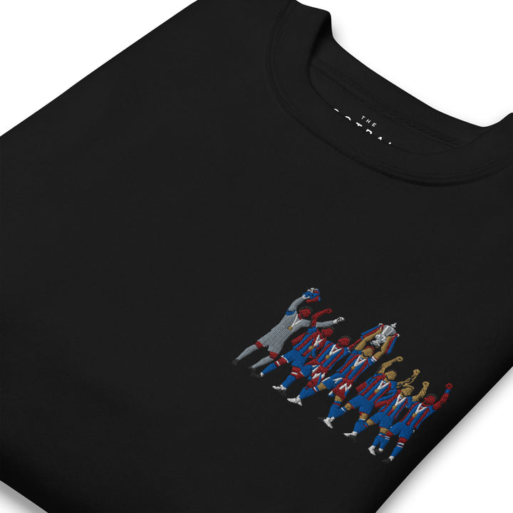 Crystal Palace 2025 FA Cup Champions Embroidered Football Sweatshirt
