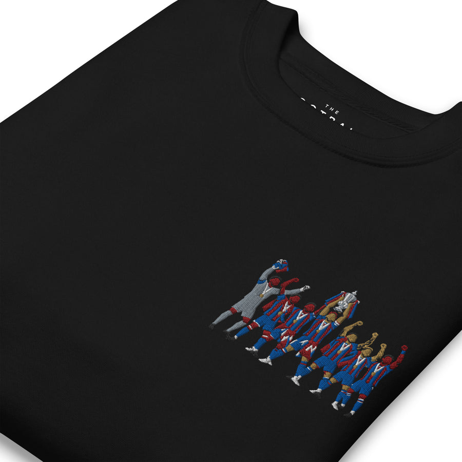 Crystal Palace 2025 FA Cup Champions Embroidered Football Sweatshirt