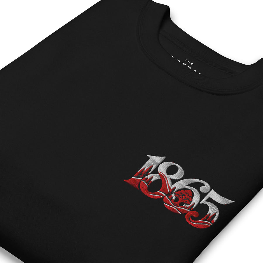 Nottingham 1865 — Roots of the City Embroidered Football Sweatshirt