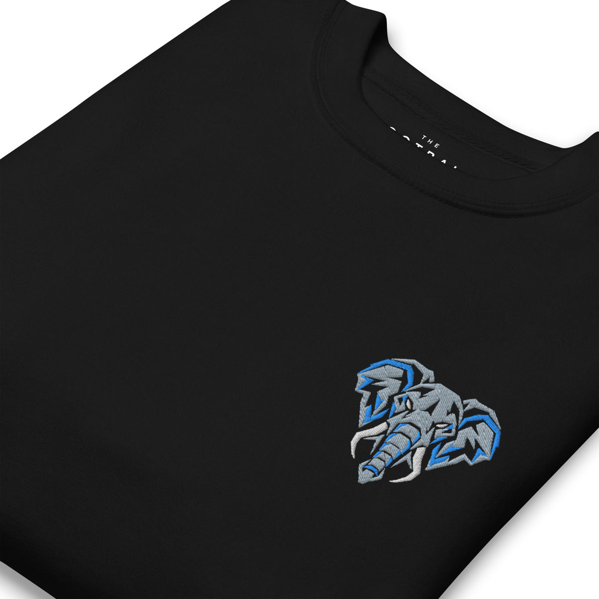 Coventry City Inspired Geometric Elephant Football Sweatshirt