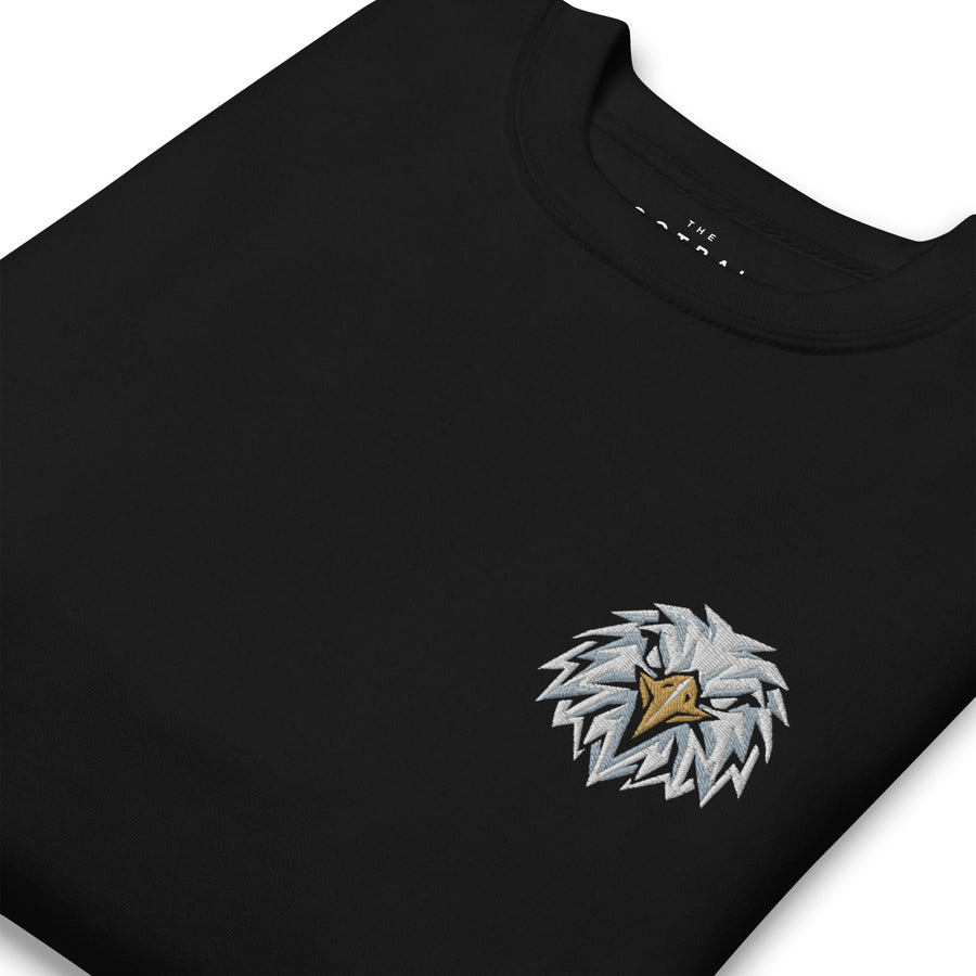 Crystal Palace Inspired Geometric Eagle Football Sweatshirt