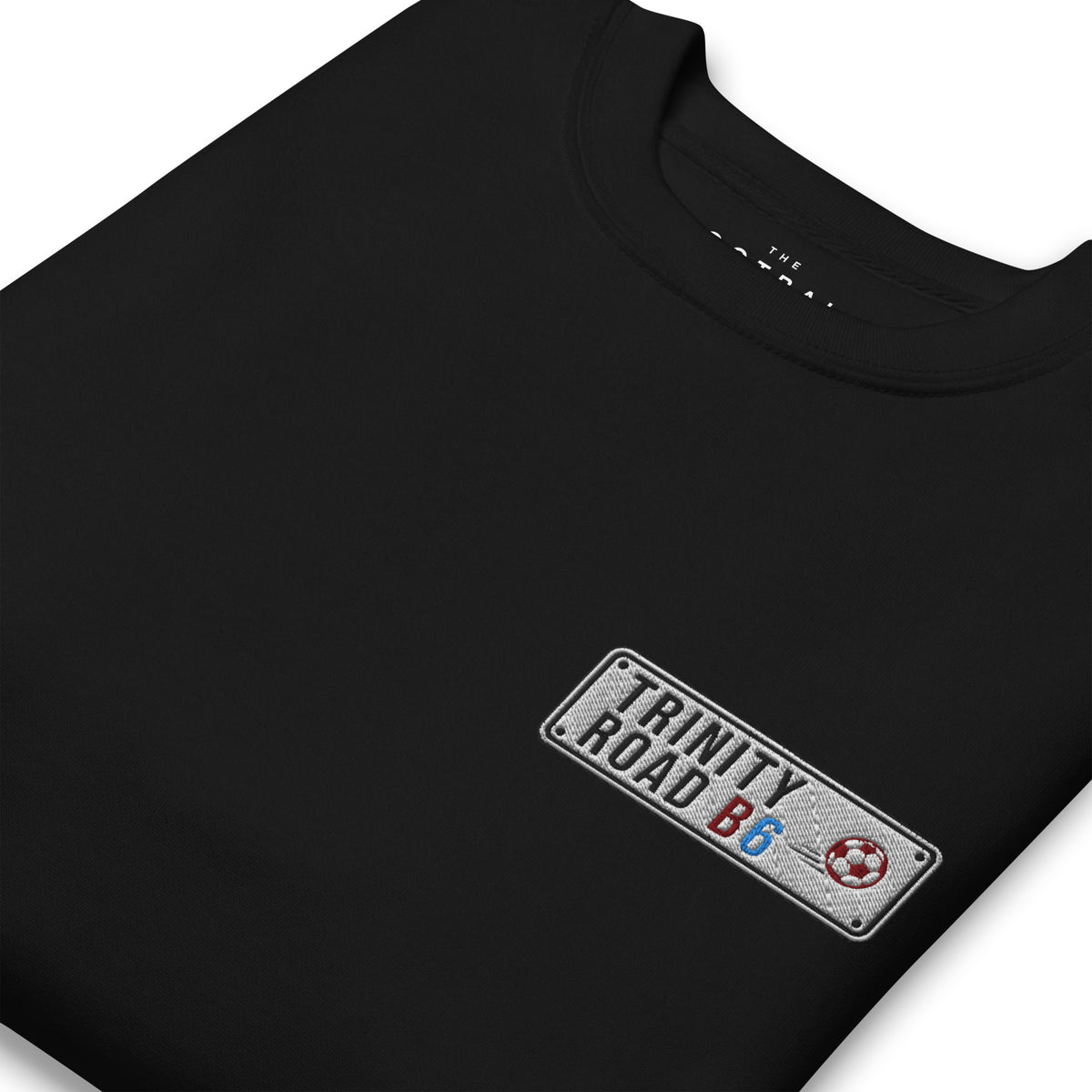 Aston Villa Street Sign Sweatshirt, black zoomed in view
