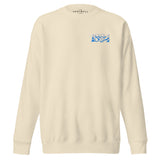 Manchester 1894 Worker Bee embroidered football sweatshirt in Bone