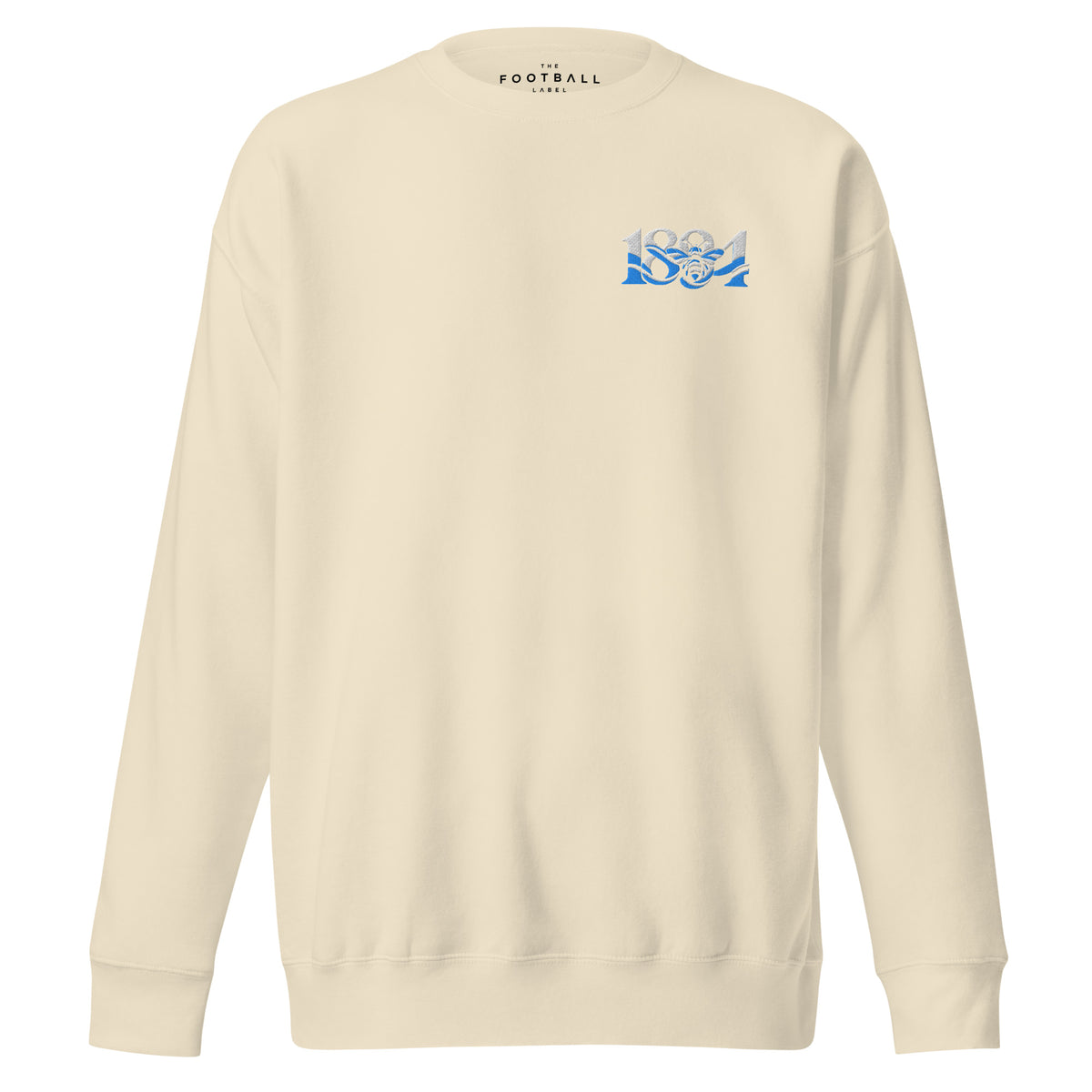 Manchester 1894 Worker Bee embroidered football sweatshirt in Bone