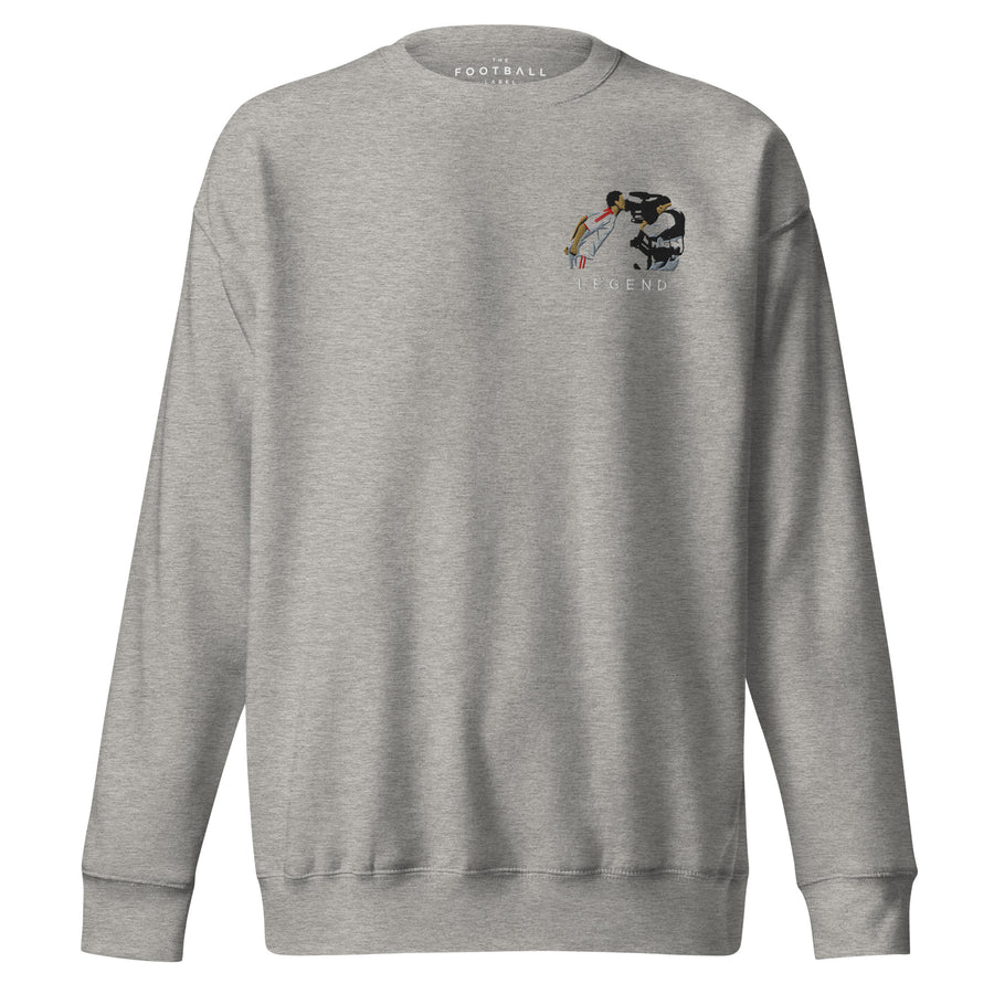 Steven Gerrard Inspired Liverpool Elite Embroidered Football Sweatshirt