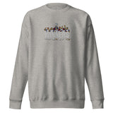 Tottenham Hotspur-inspired carbon grey sweatshirt with trophy-lift embroidery and WINNERS lettering