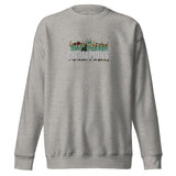Celtic-inspired carbon grey sweatshirt with trophy-lift embroidery and CHAMPIONS lettering