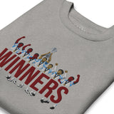 Aston Villa Inspired European Cup Champions Sweatshirt, grey zoomed in view