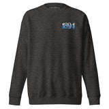 Manchester 1894 Worker Bee embroidered football sweatshirt in Charcoal Heather