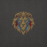 Aston Villa Inspired Geometric Lion Football Sweatshirt