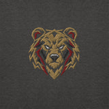 Bournemouth Inspired Geometric Bear Embroidered Football Sweatshirt