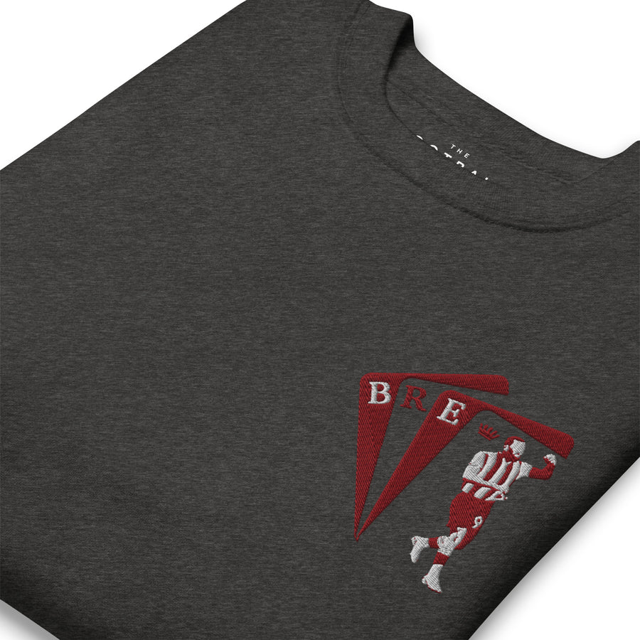 Igor Thiago Inspired Brentford King Embroidered Football Sweatshirt