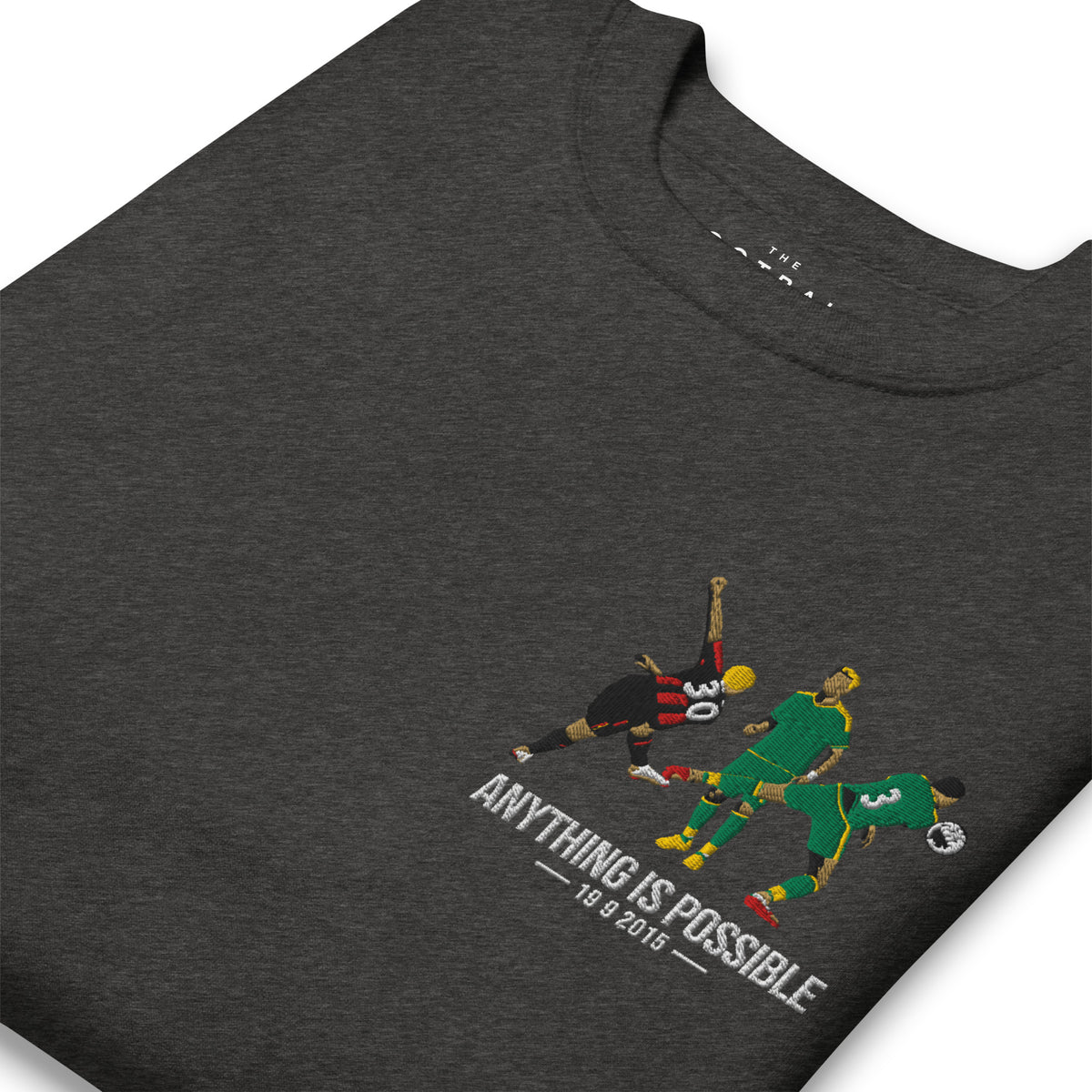 Matt Ritchie Inspired Bournemouth Iconic Moment Embroidered Football Sweatshirt
