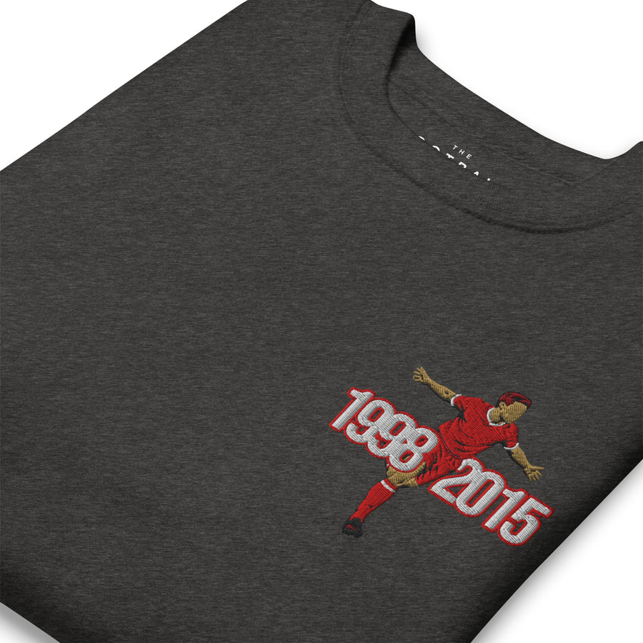The Class of the 00s — Steven Gerrard Inspired Embroidered Football Sweatshirt