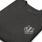 Fulham Inspired Geometric Badger Football Sweatshirt