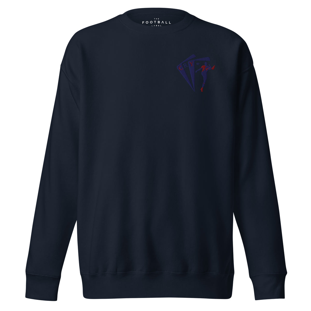 Jean-Philippe Mateta Inspired Crystal Palace King Embroidered Football Sweatshirt