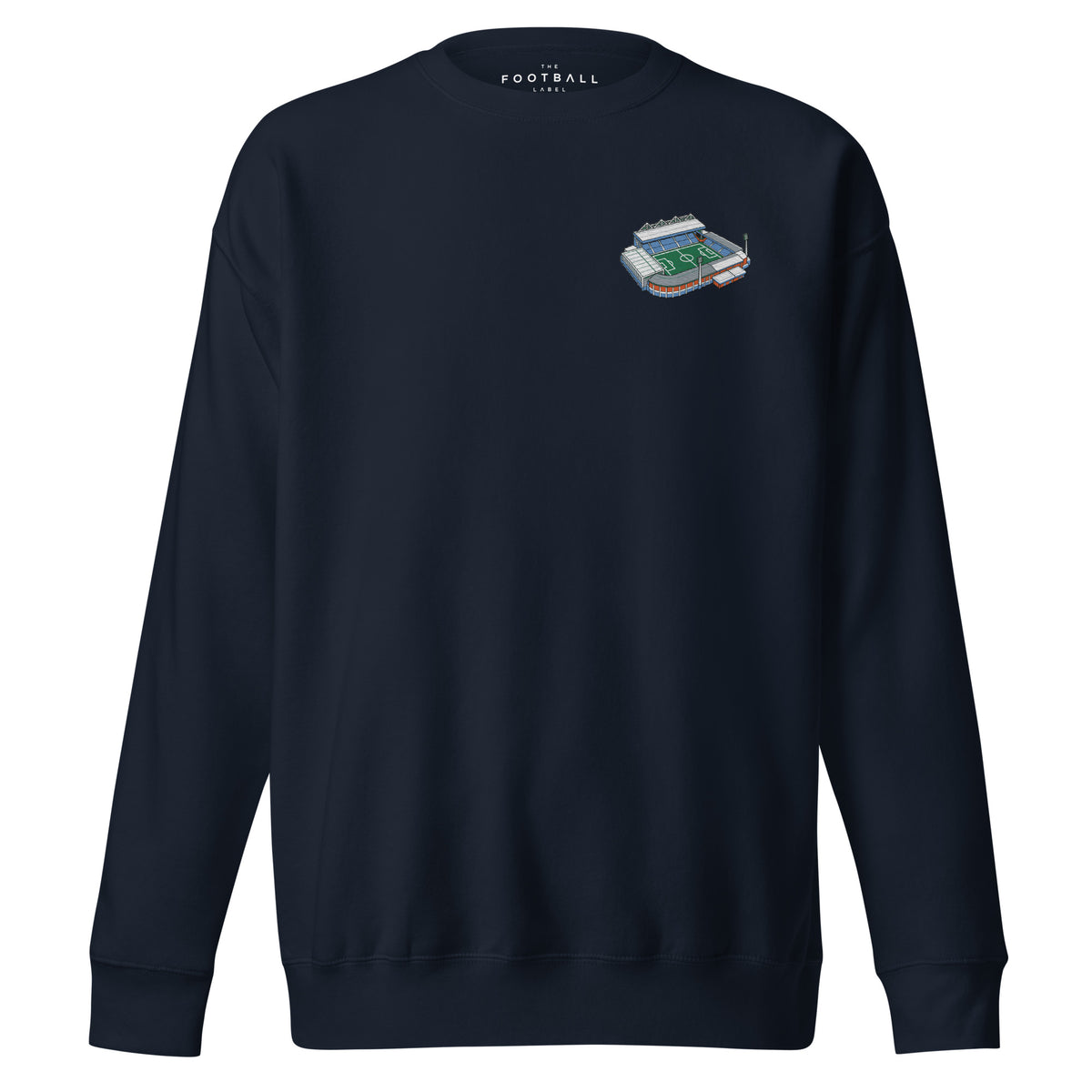 Elland Road Inspired Leeds United Embroidered Football Sweatshirt
